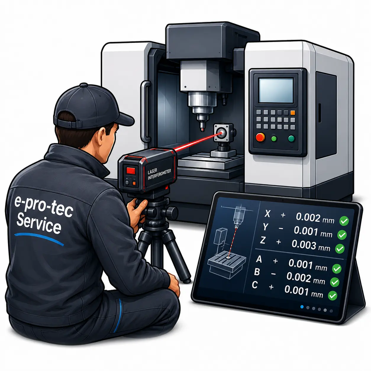 Maschinenvermessung mit Renishaw Messtechnik Icon