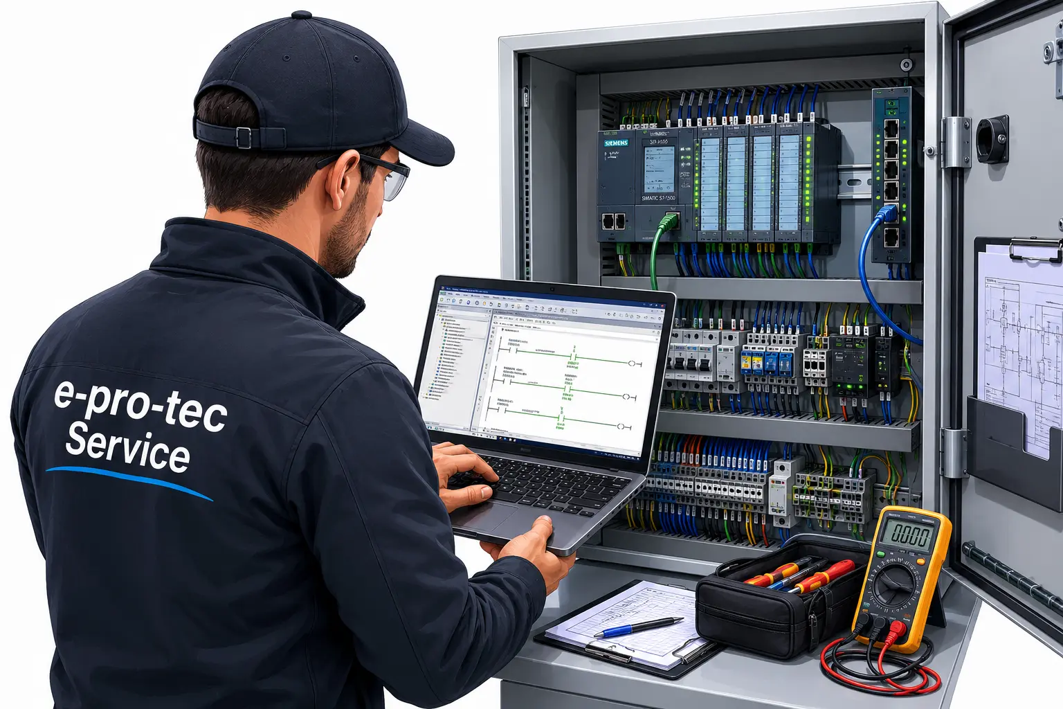 PLC und Steuerungsoptimierung Icon